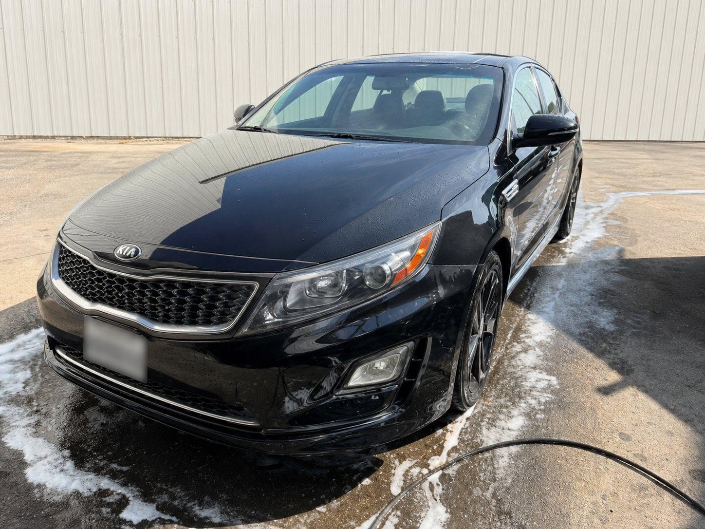 Black 2015 Kia Optima